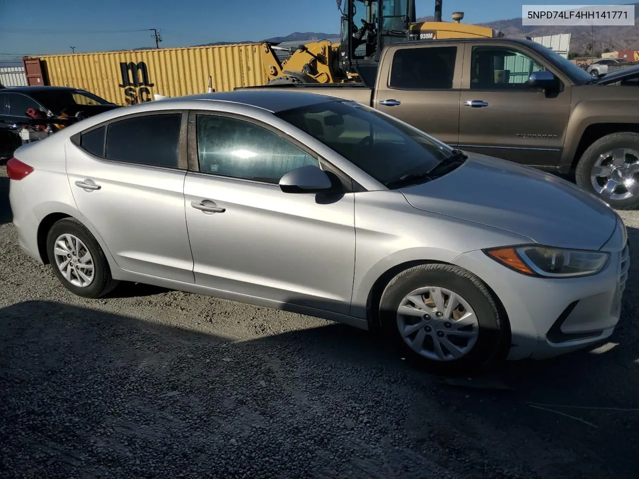 2017 Hyundai Elantra Se VIN: 5NPD74LF4HH141771 Lot: 81426554