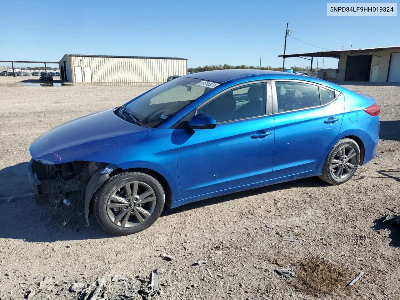 2017 Hyundai Elantra Se VIN: 5NPD84LF9HH019324 Lot: 81736924