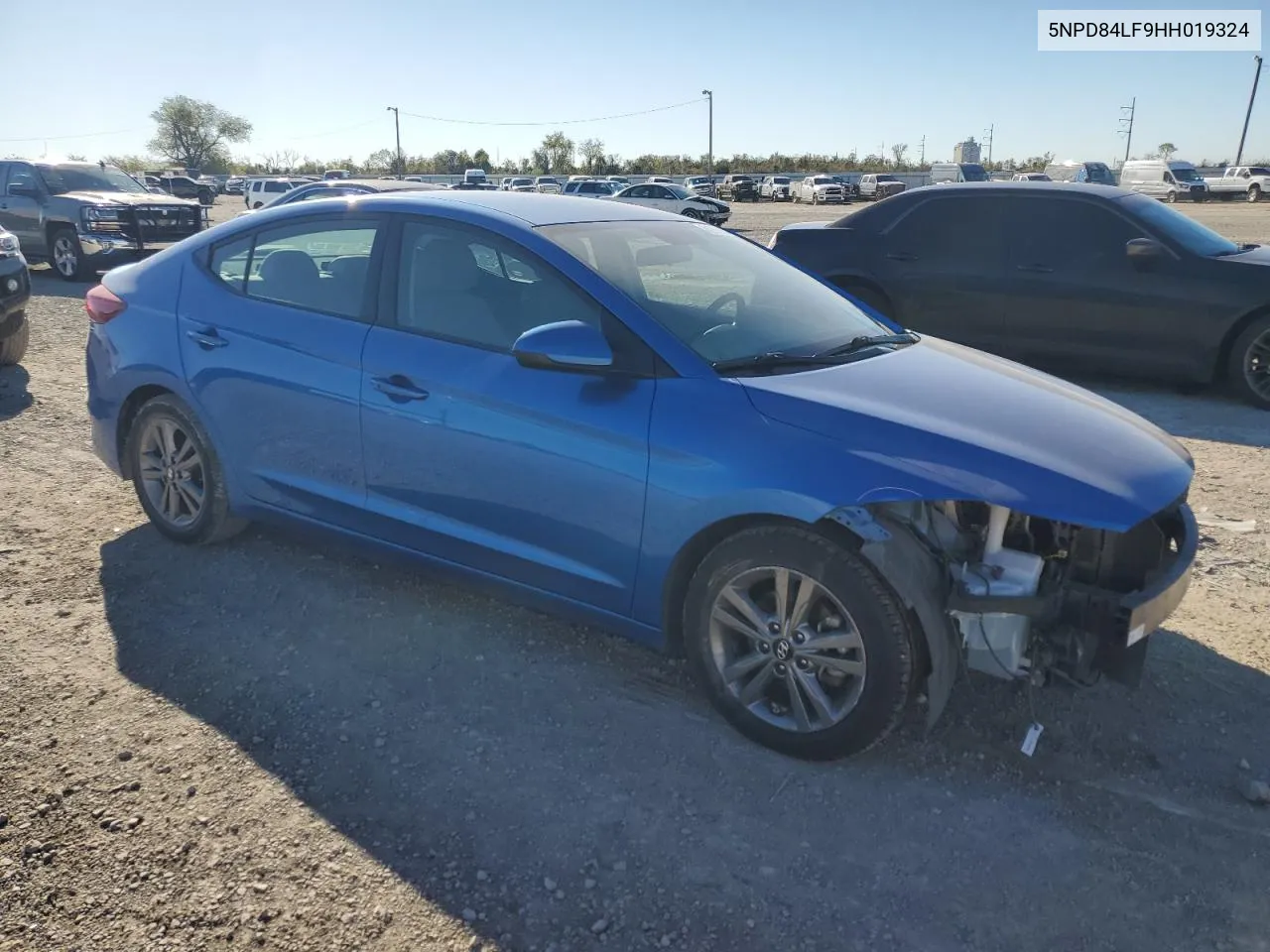 2017 Hyundai Elantra Se VIN: 5NPD84LF9HH019324 Lot: 81736924