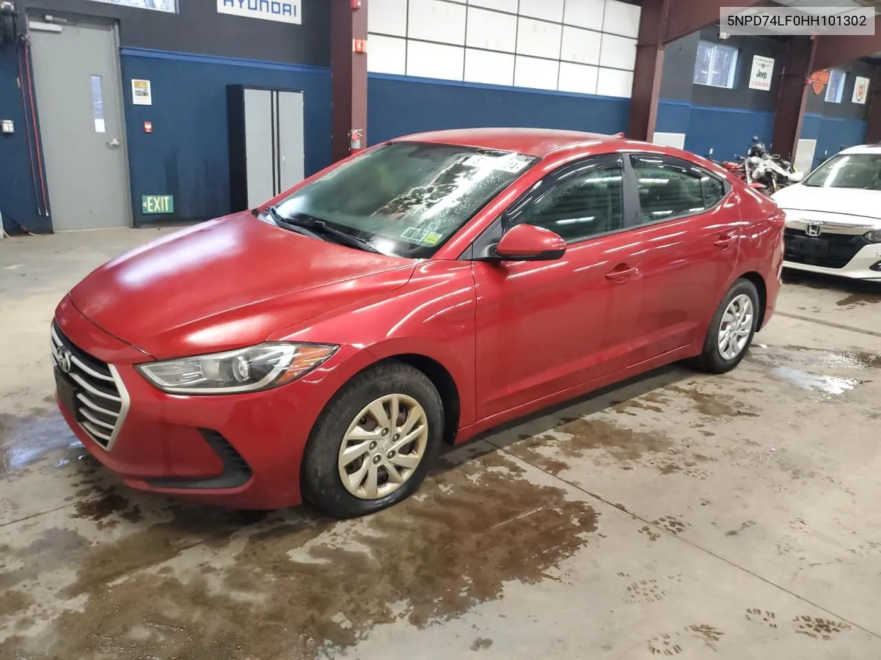 2017 Hyundai Elantra Se VIN: 5NPD74LF0HH101302 Lot: 81822824