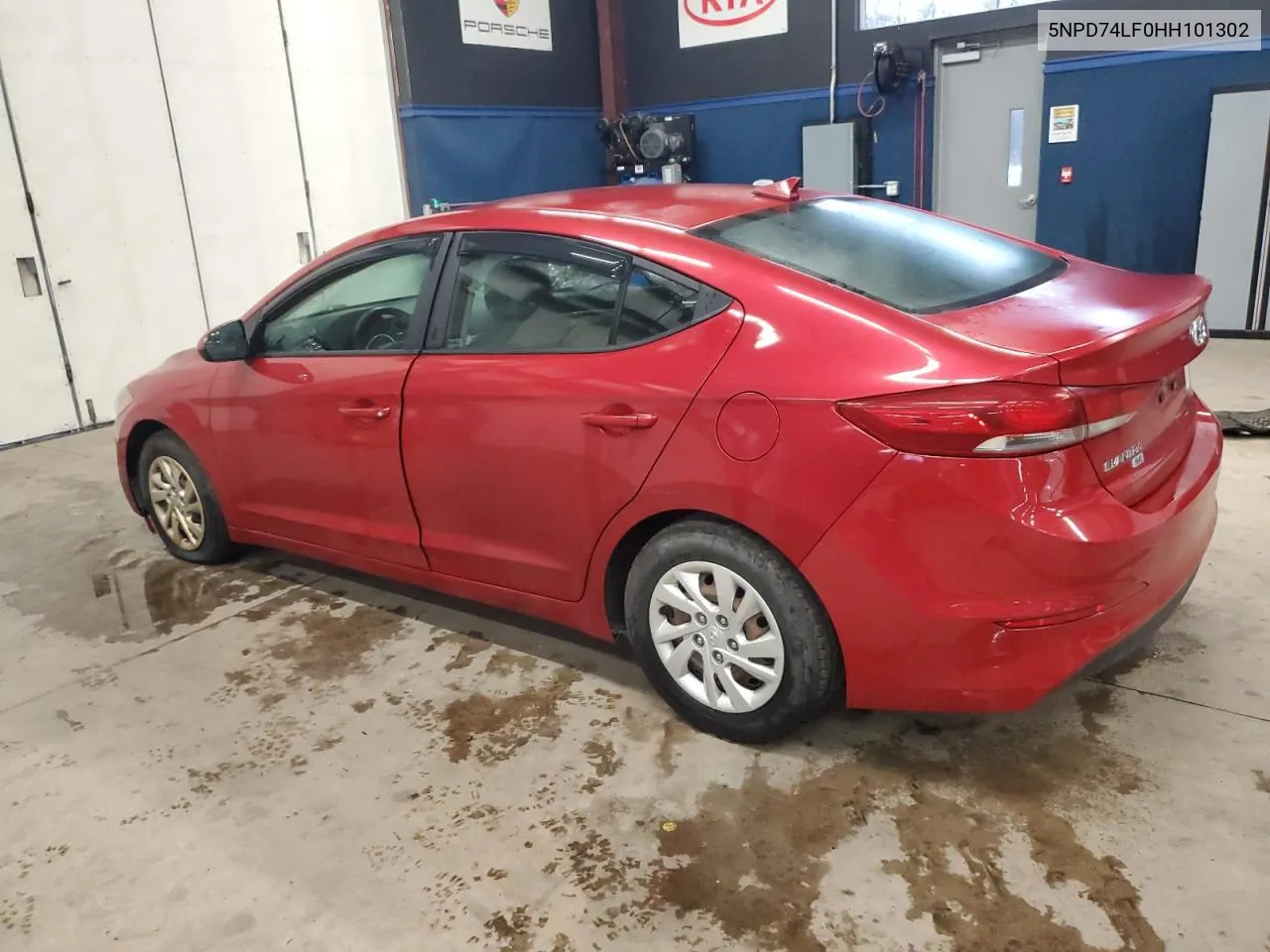 2017 Hyundai Elantra Se VIN: 5NPD74LF0HH101302 Lot: 81822824