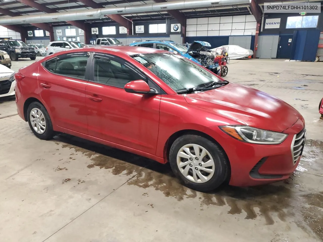 2017 Hyundai Elantra Se VIN: 5NPD74LF0HH101302 Lot: 81822824