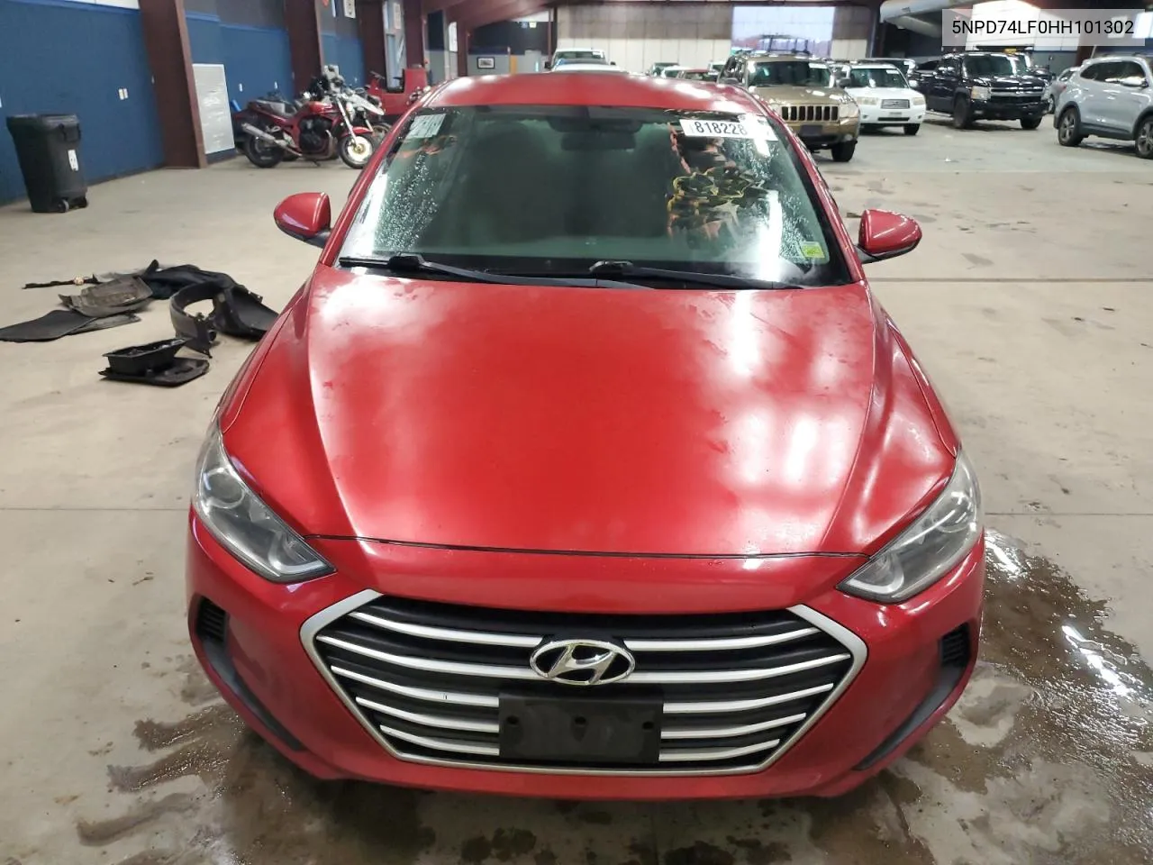 2017 Hyundai Elantra Se VIN: 5NPD74LF0HH101302 Lot: 81822824