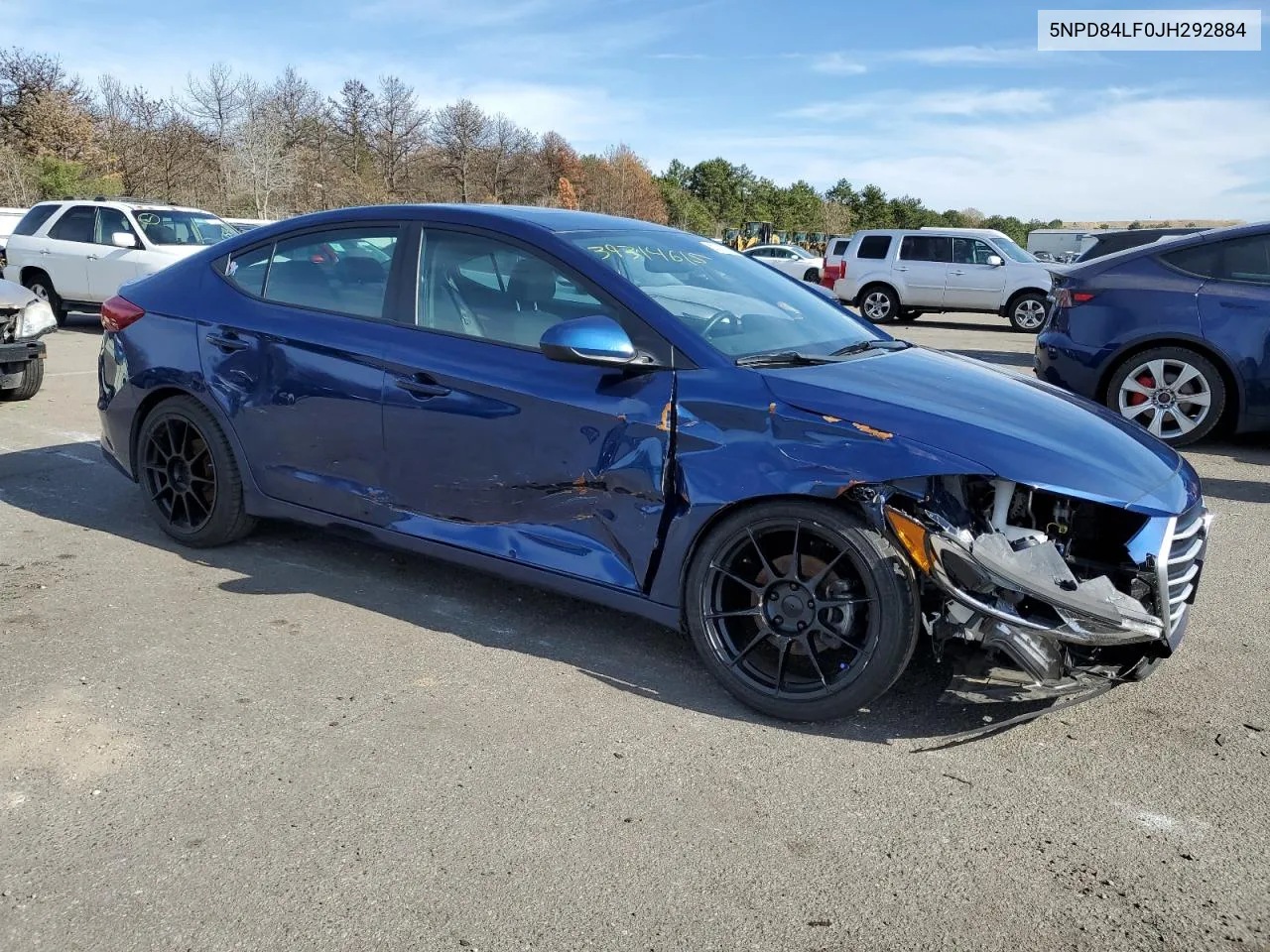 2018 Hyundai Elantra Sel VIN: 5NPD84LF0JH292884 Lot: 50324544