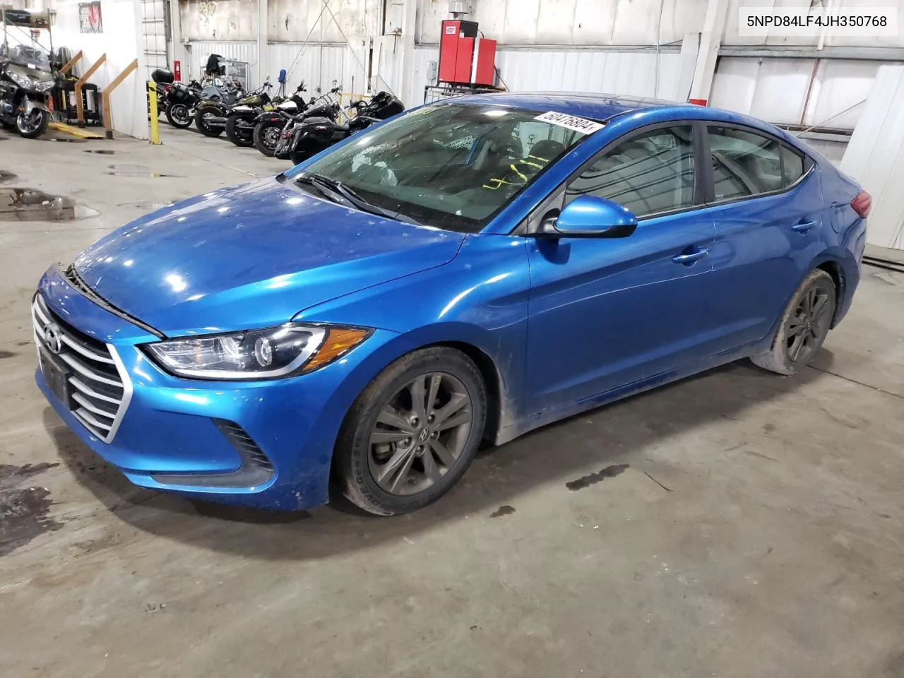 5NPD84LF4JH350768 2018 Hyundai Elantra Sel