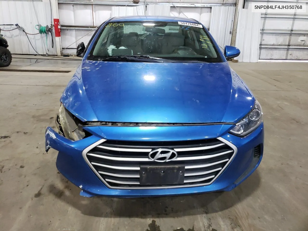 2018 Hyundai Elantra Sel VIN: 5NPD84LF4JH350768 Lot: 50838324