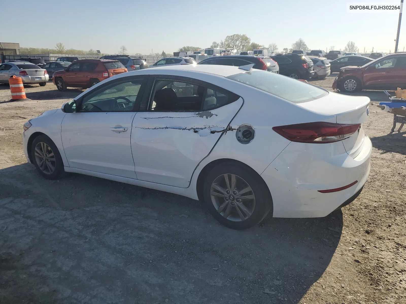 2018 Hyundai Elantra Sel VIN: 5NPD84LF0JH302264 Lot: 51277234