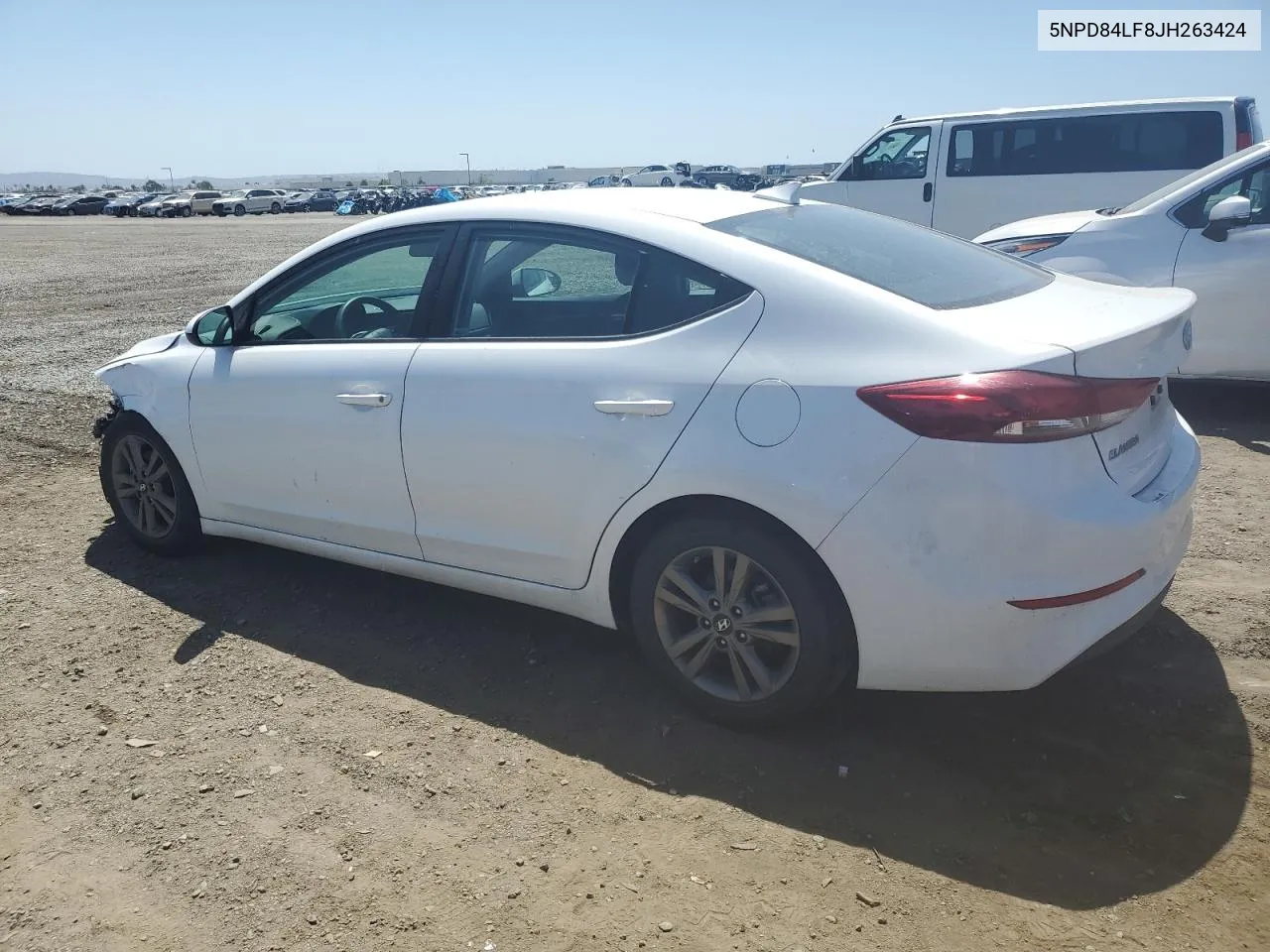 5NPD84LF8JH263424 2018 Hyundai Elantra Sel