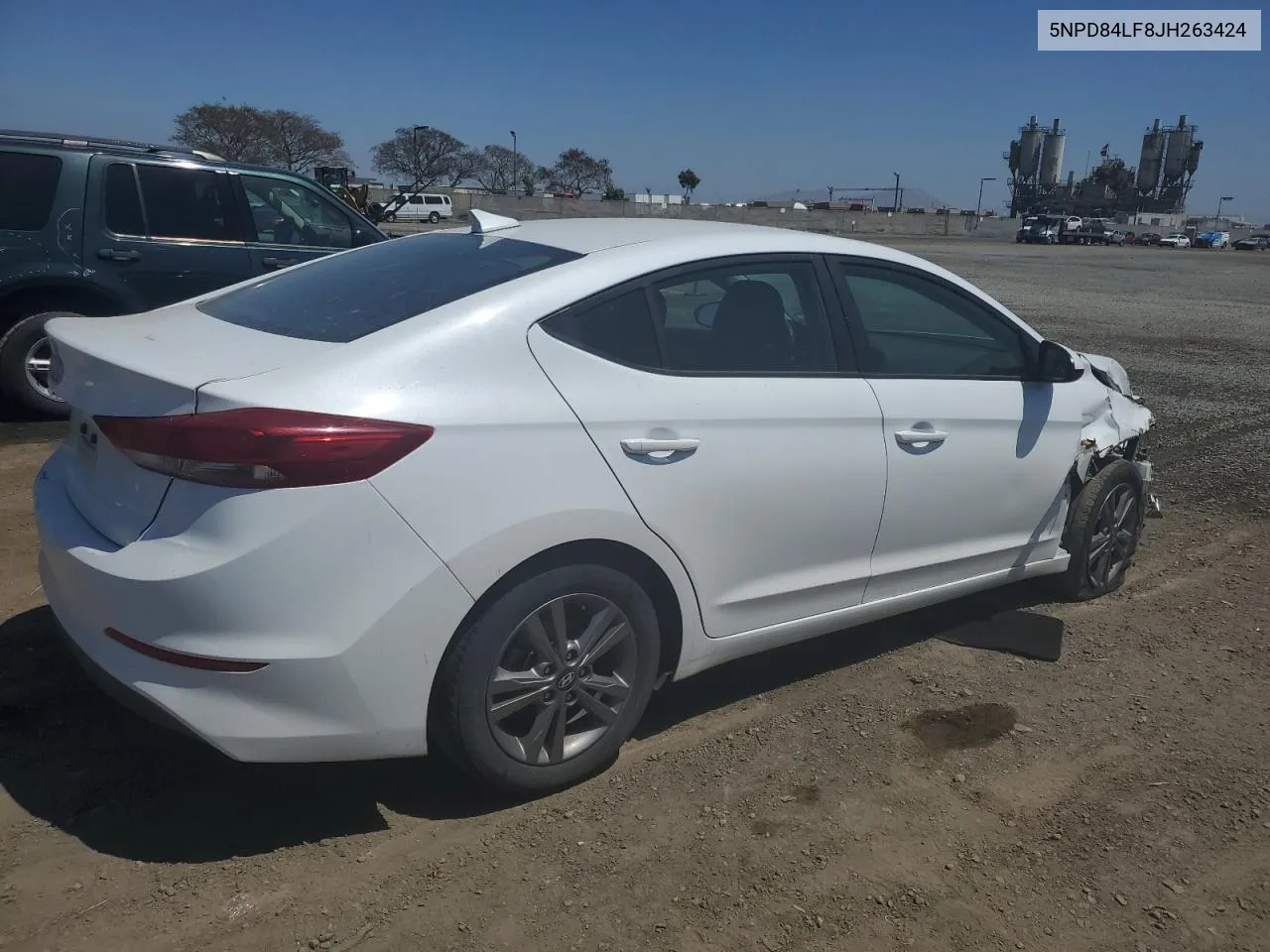 2018 Hyundai Elantra Sel VIN: 5NPD84LF8JH263424 Lot: 53697814