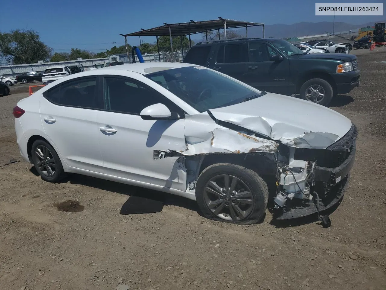 2018 Hyundai Elantra Sel VIN: 5NPD84LF8JH263424 Lot: 53697814