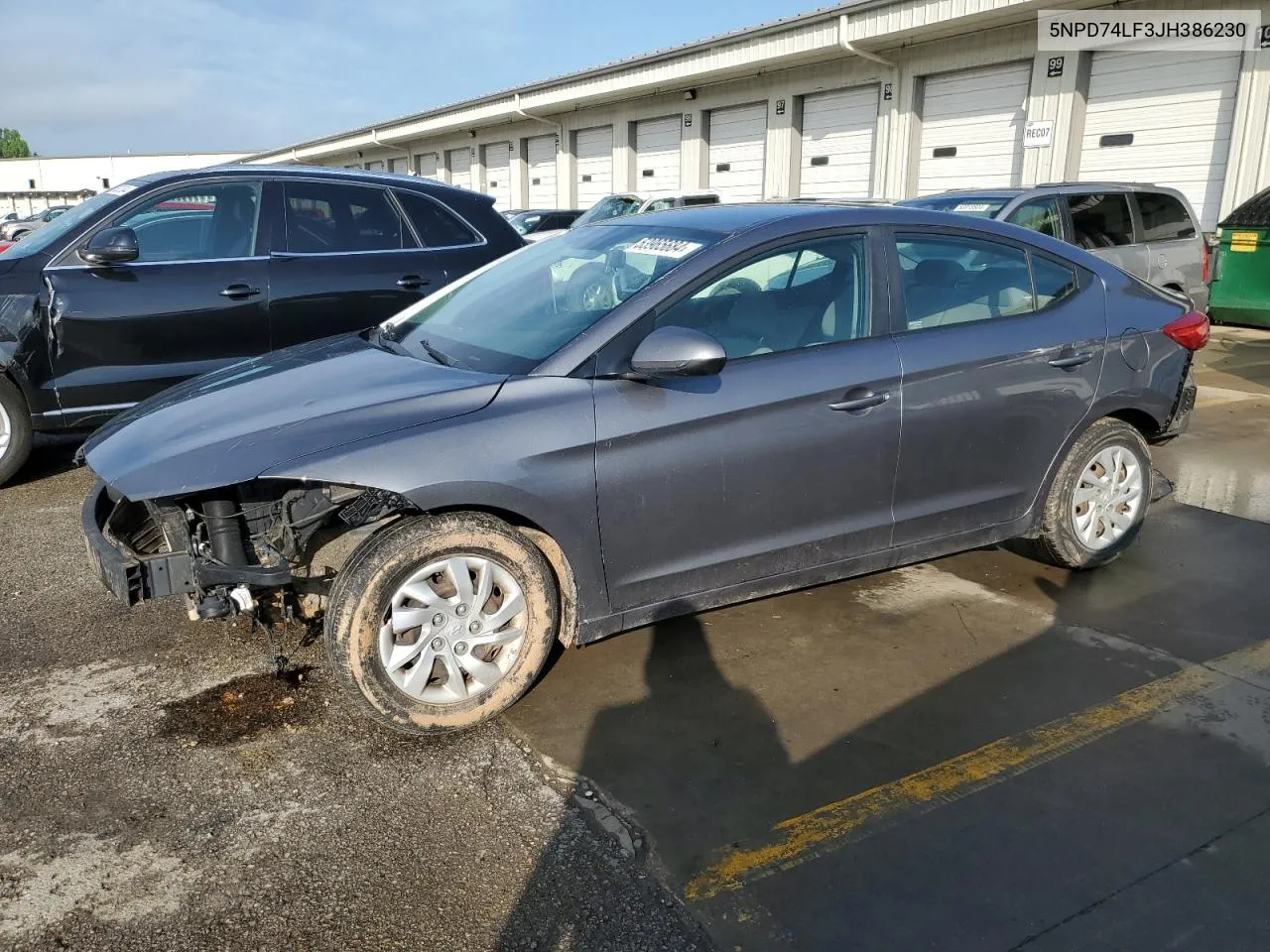 5NPD74LF3JH386230 2018 Hyundai Elantra Se