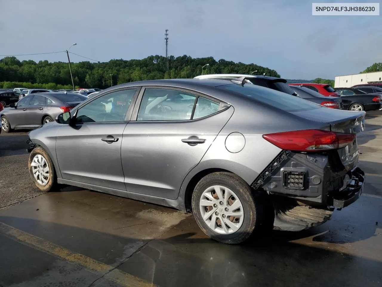 5NPD74LF3JH386230 2018 Hyundai Elantra Se