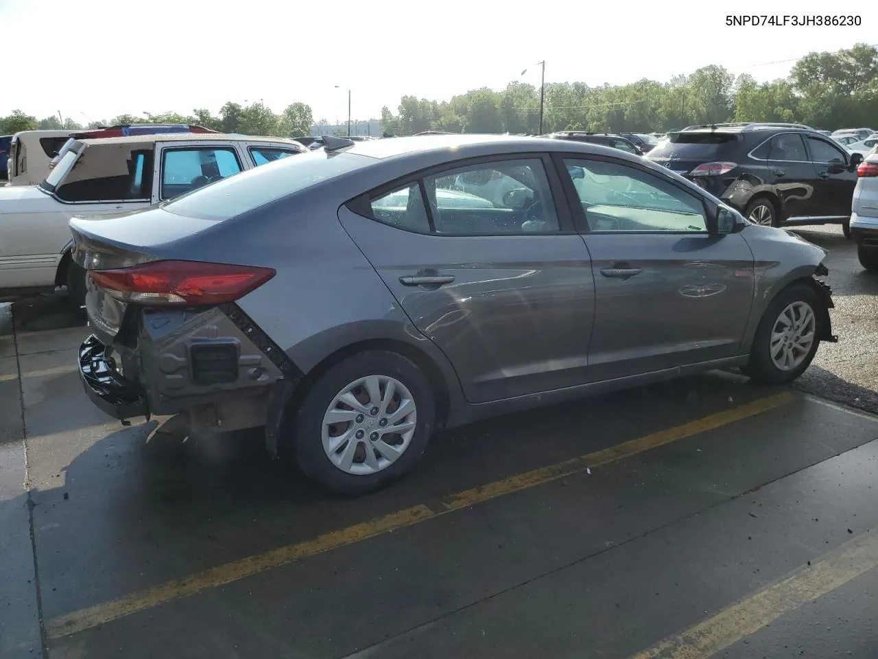 5NPD74LF3JH386230 2018 Hyundai Elantra Se