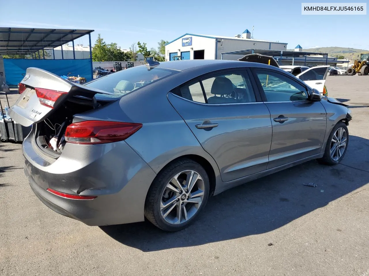 2018 Hyundai Elantra Sel VIN: KMHD84LFXJU546165 Lot: 54005814