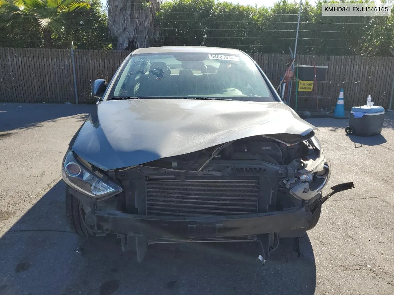 KMHD84LFXJU546165 2018 Hyundai Elantra Sel