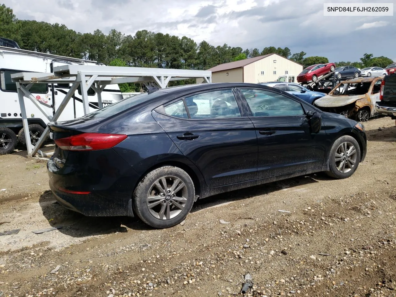 2018 Hyundai Elantra Sel VIN: 5NPD84LF6JH262059 Lot: 55895124