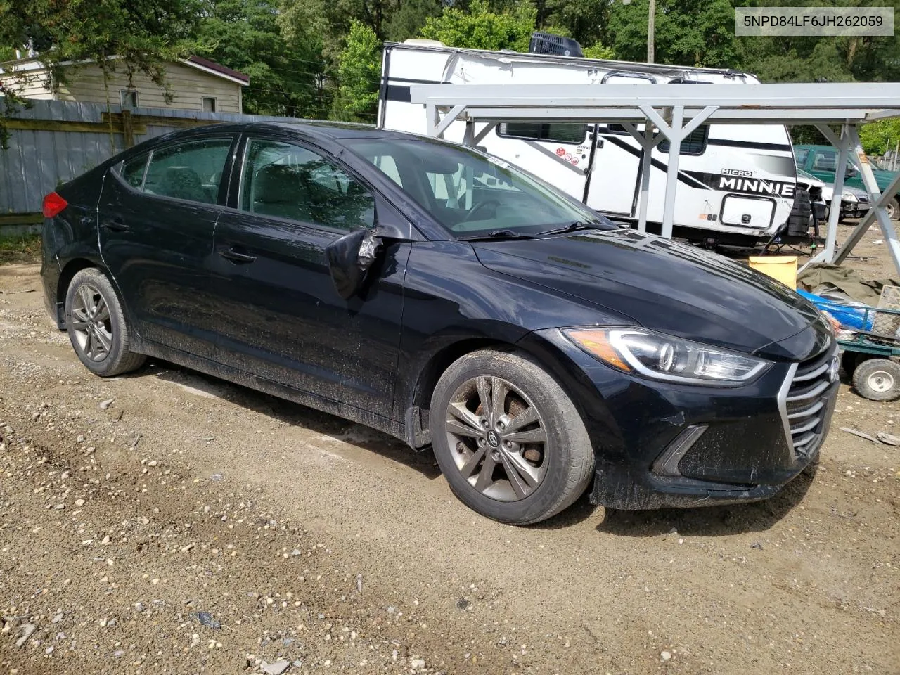 2018 Hyundai Elantra Sel VIN: 5NPD84LF6JH262059 Lot: 55895124