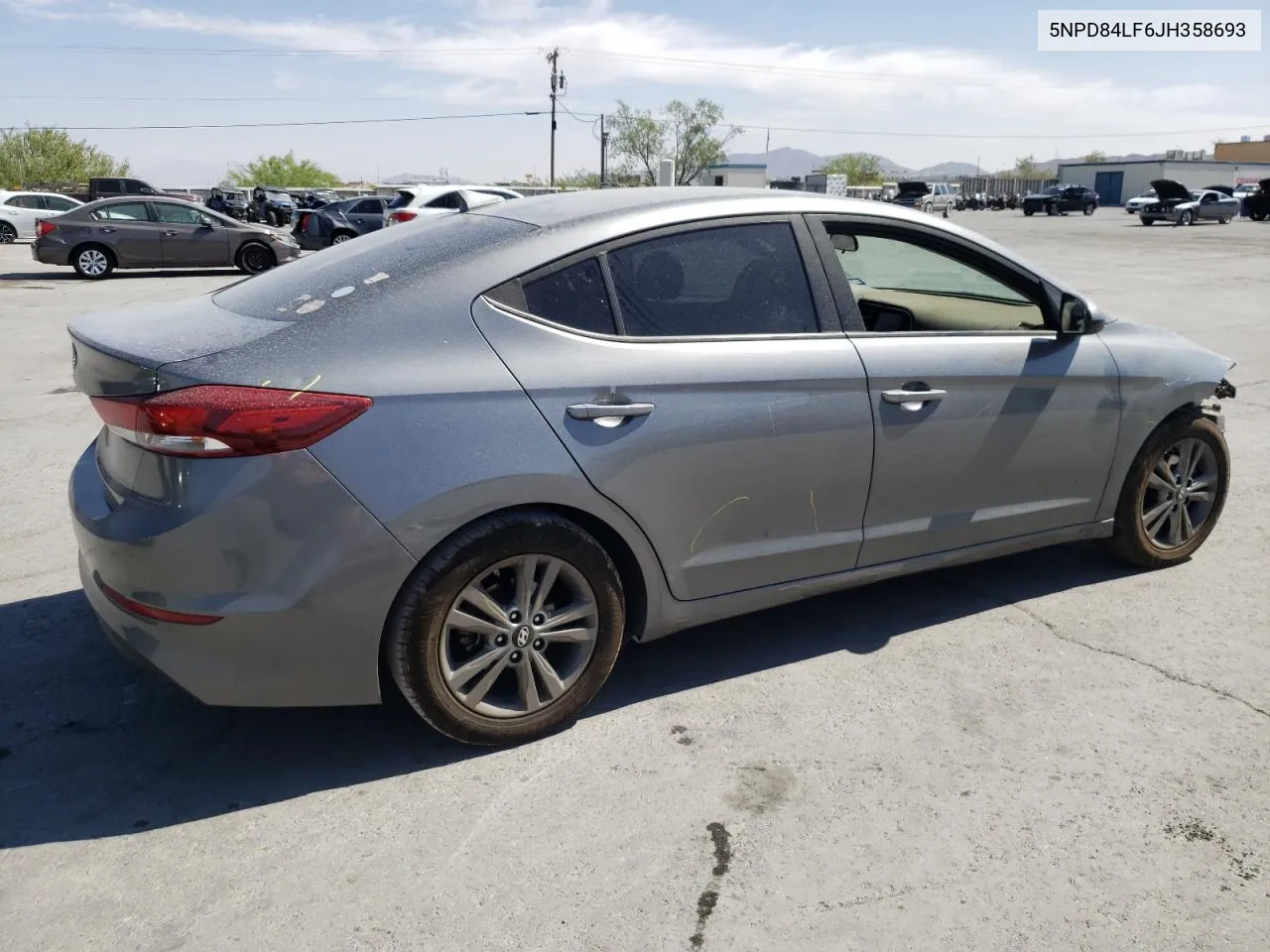 5NPD84LF6JH358693 2018 Hyundai Elantra Sel