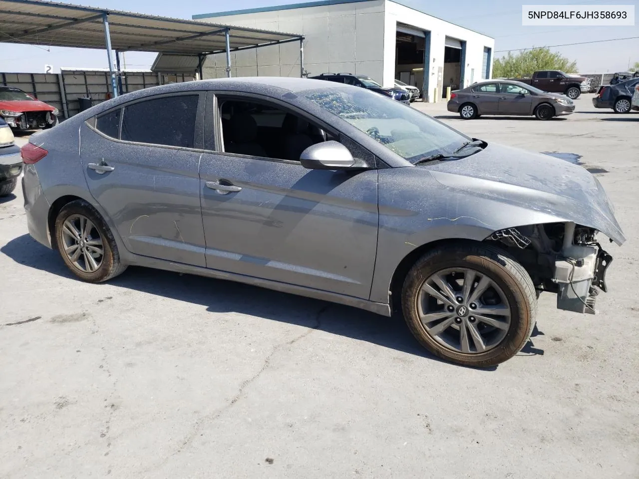 5NPD84LF6JH358693 2018 Hyundai Elantra Sel