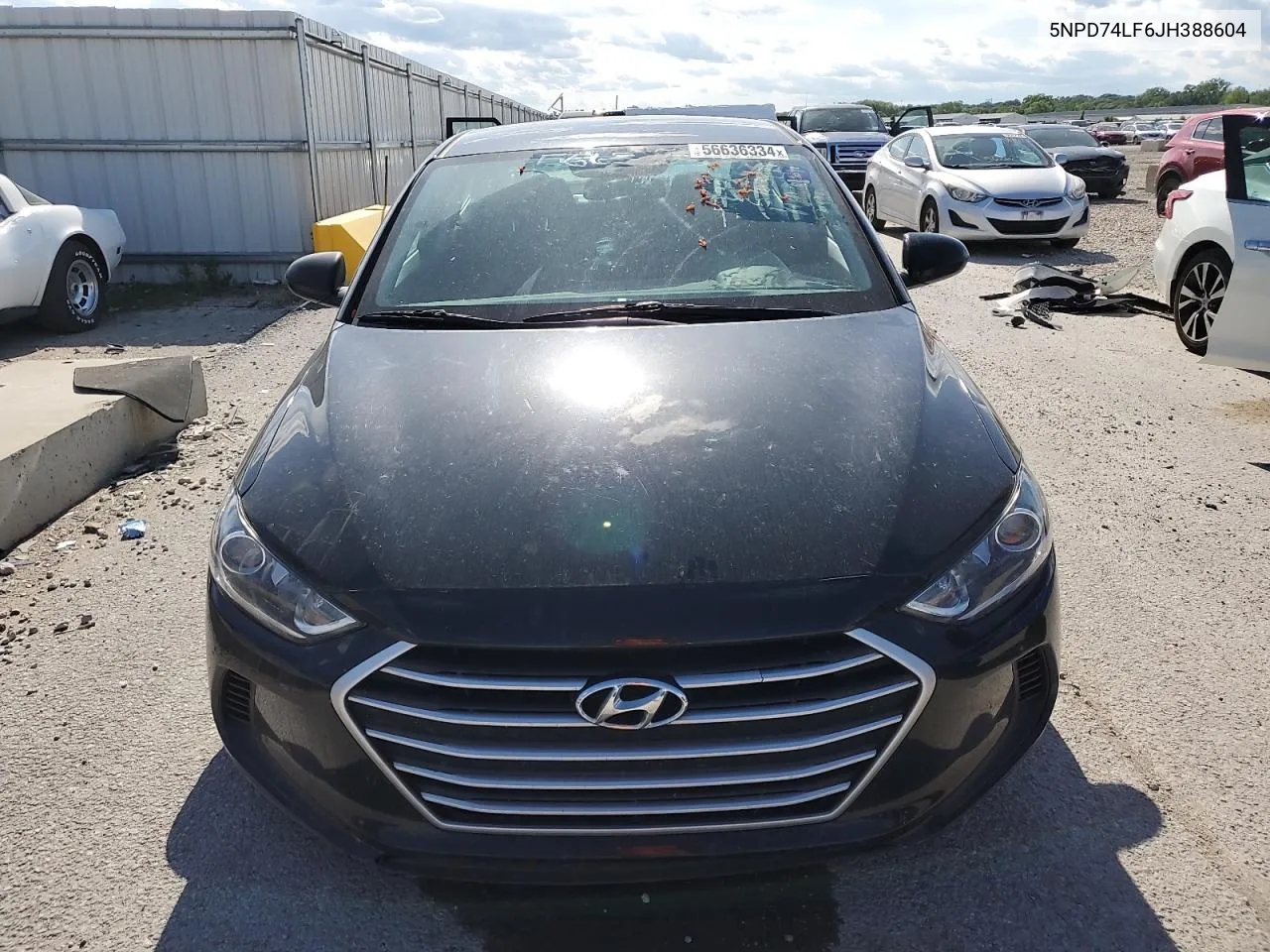 5NPD74LF6JH388604 2018 Hyundai Elantra Se