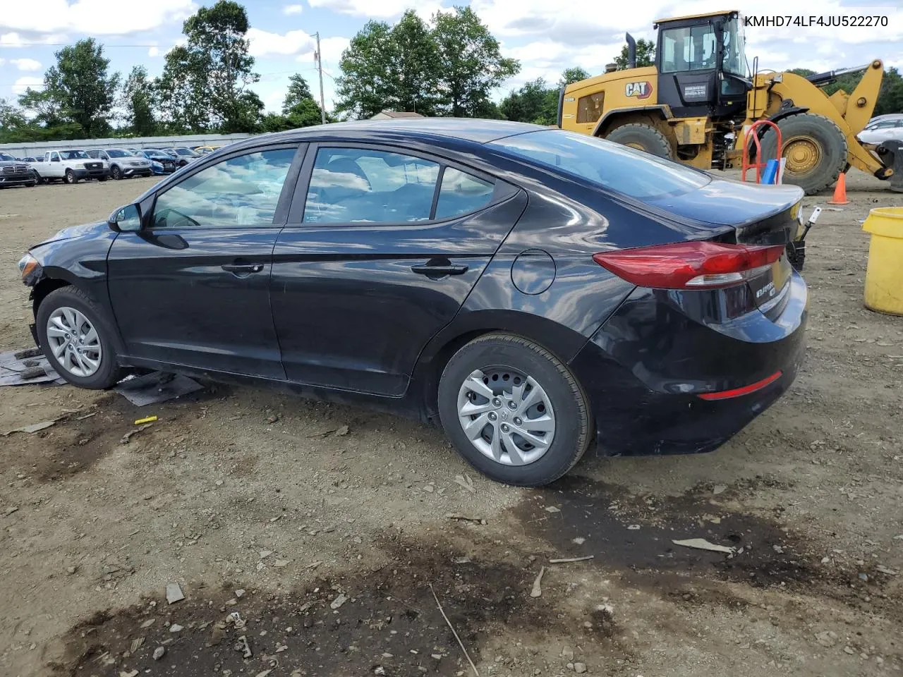 2018 Hyundai Elantra Se VIN: KMHD74LF4JU522270 Lot: 57379374