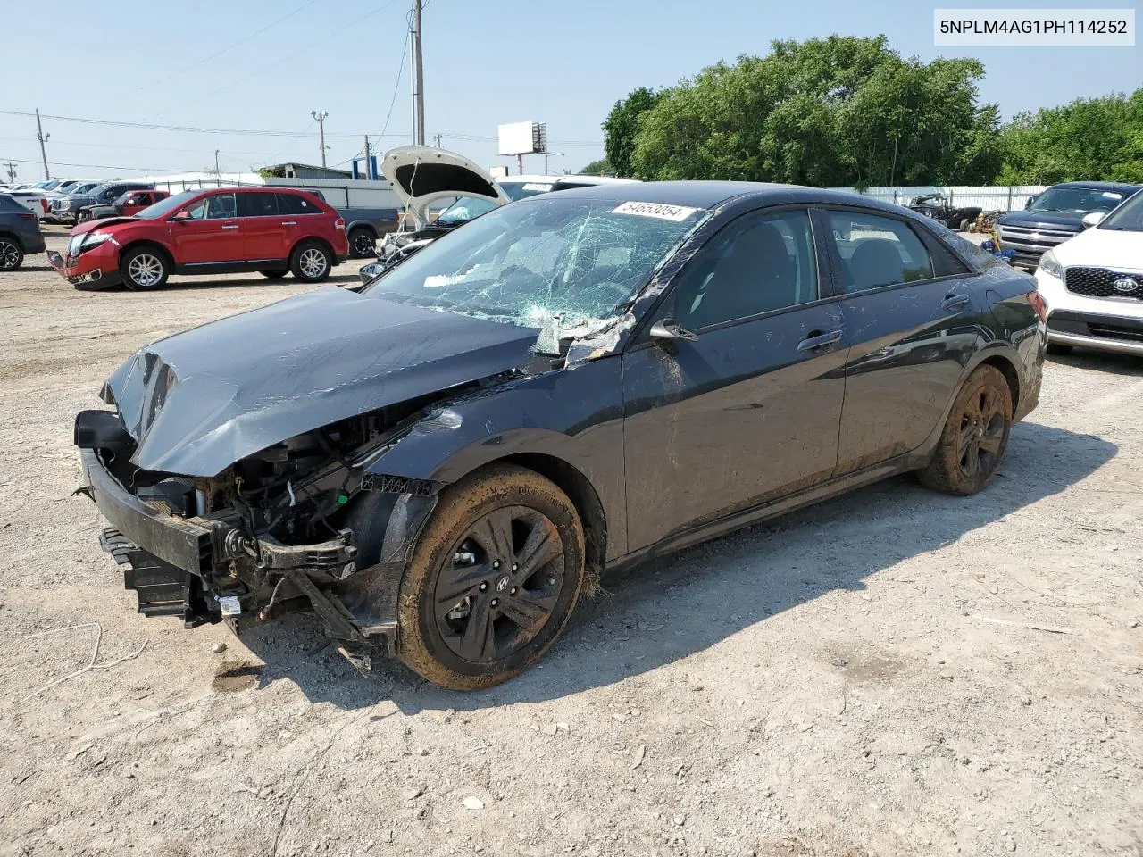 2018 Hyundai Elantra Sel VIN: 5NPLM4AG1PH114252 Lot: 57383214