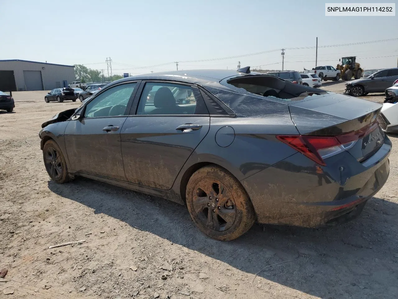 2018 Hyundai Elantra Sel VIN: 5NPLM4AG1PH114252 Lot: 57383214