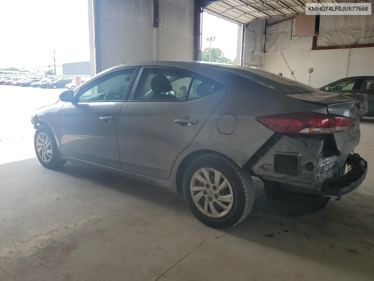 2018 Hyundai Elantra Se VIN: KMHD74LF0JU577668 Lot: 59103334