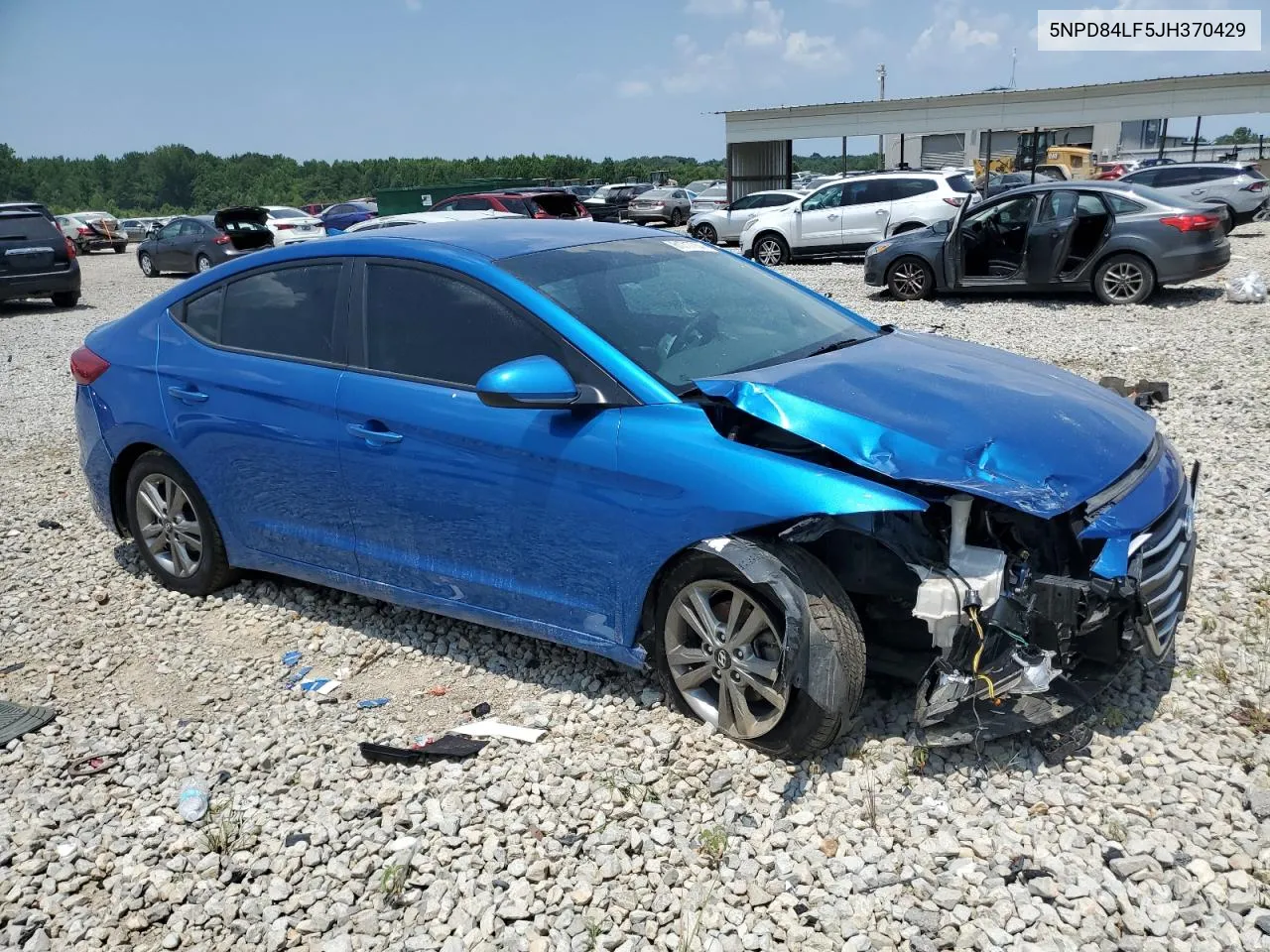 5NPD84LF5JH370429 2018 Hyundai Elantra Sel