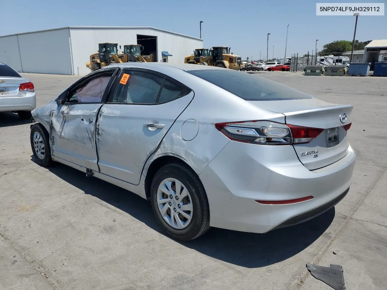 2018 Hyundai Elantra Se VIN: 5NPD74LF9JH329112 Lot: 62564554