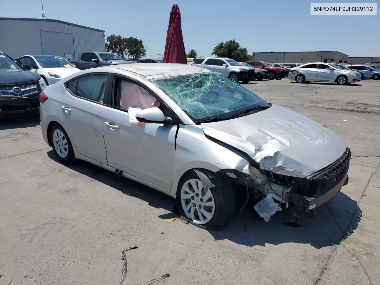 2018 Hyundai Elantra Se VIN: 5NPD74LF9JH329112 Lot: 62564554