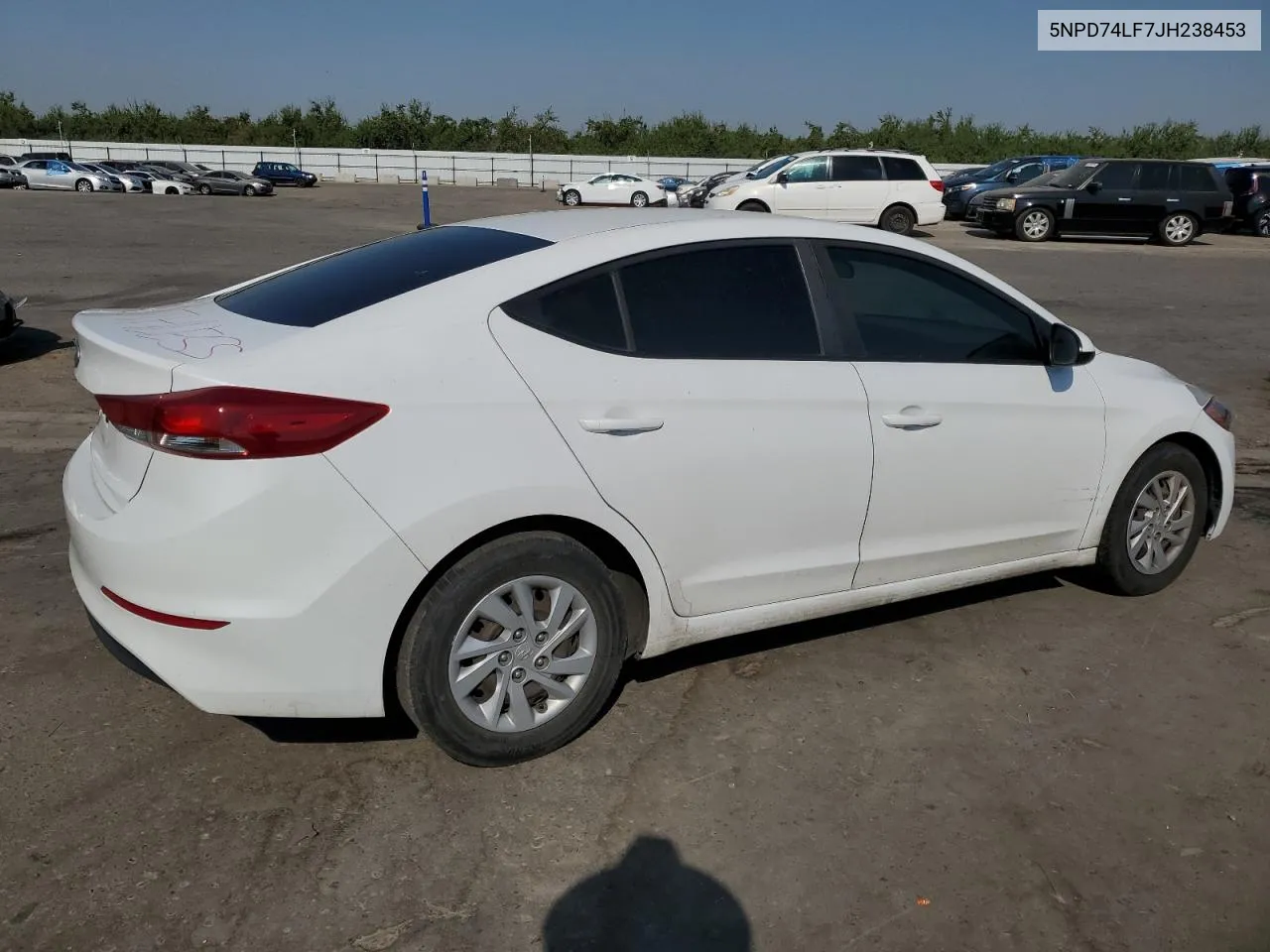 5NPD74LF7JH238453 2018 Hyundai Elantra Se