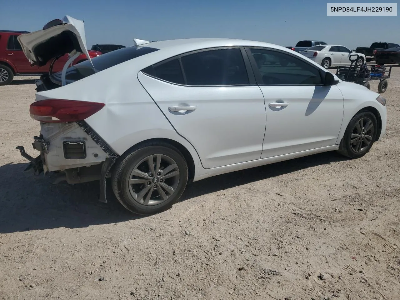 2018 Hyundai Elantra Sel VIN: 5NPD84LF4JH229190 Lot: 63140914