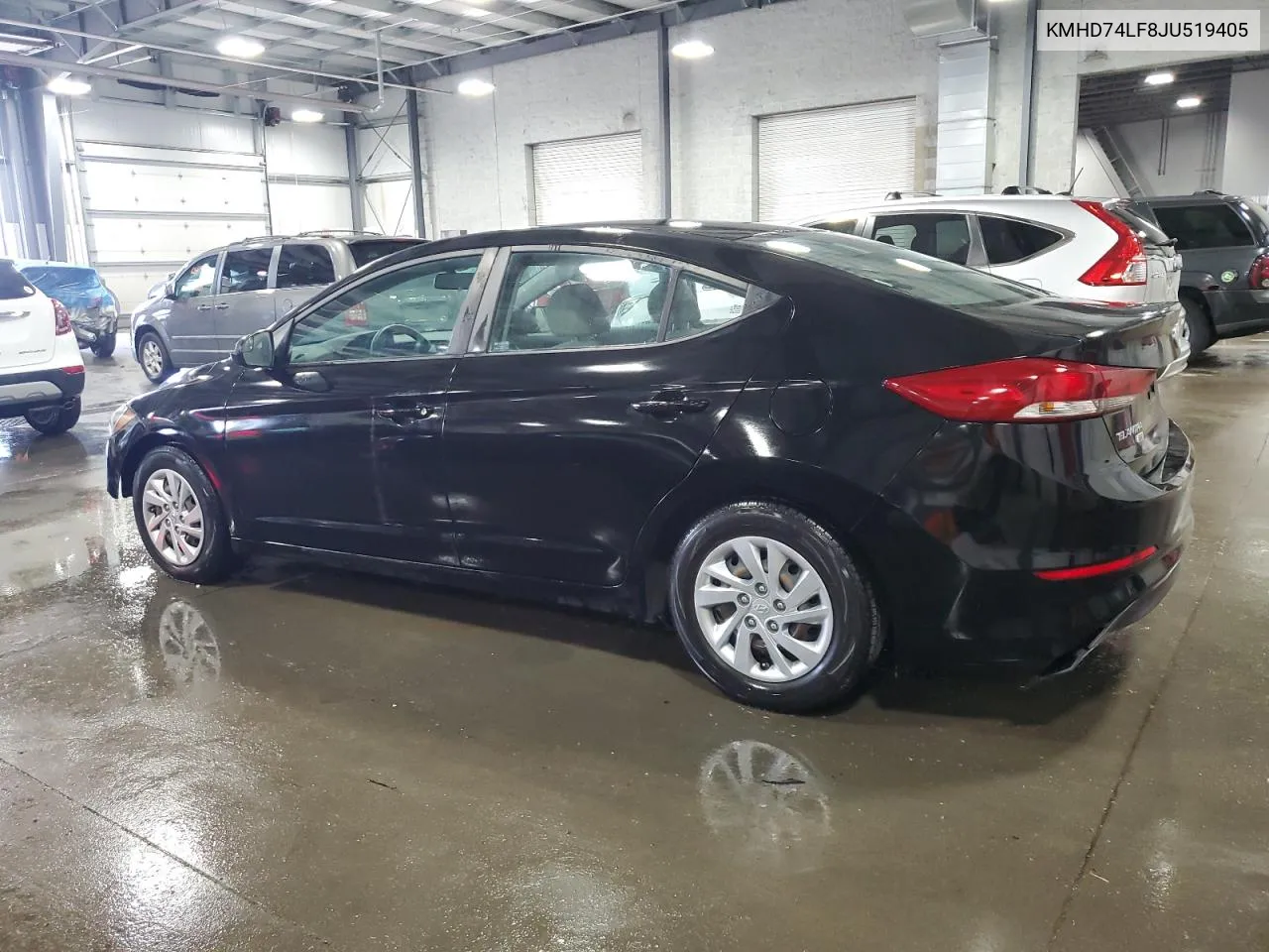 KMHD74LF8JU519405 2018 Hyundai Elantra Se