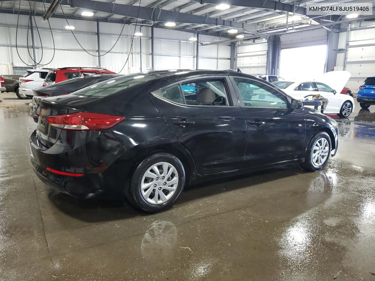 KMHD74LF8JU519405 2018 Hyundai Elantra Se