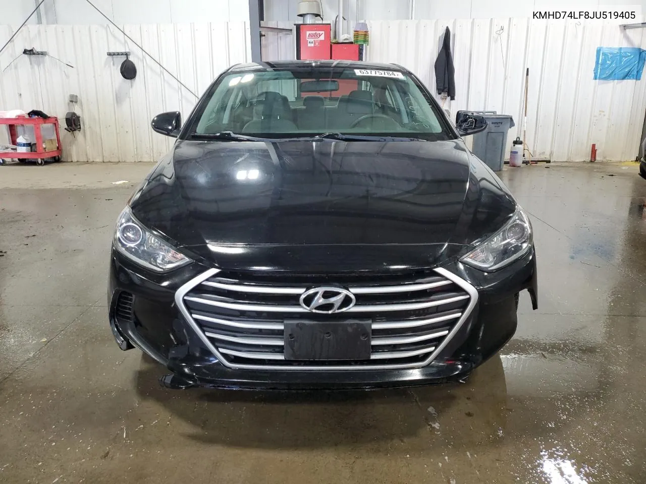 2018 Hyundai Elantra Se VIN: KMHD74LF8JU519405 Lot: 63775784