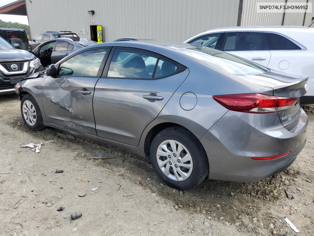 5NPD74LF3JH396952 2018 Hyundai Elantra Se