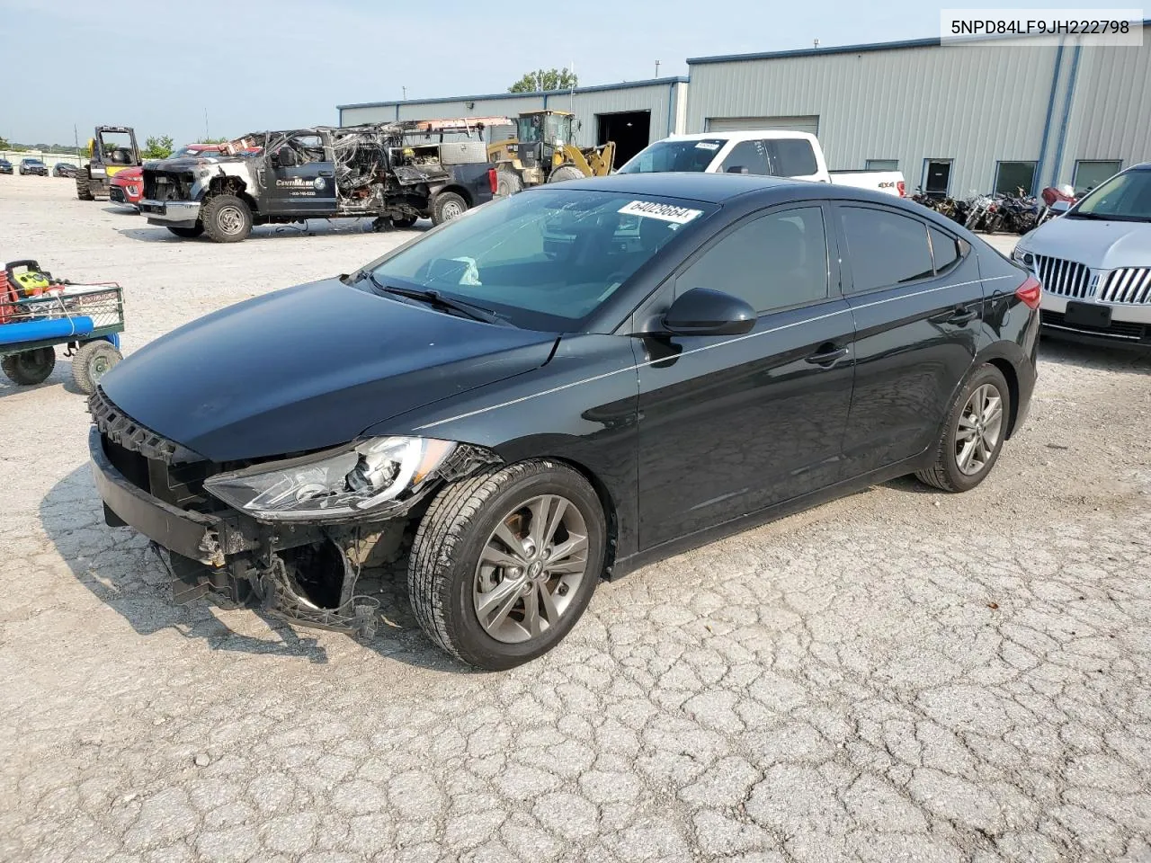 2018 Hyundai Elantra Sel VIN: 5NPD84LF9JH222798 Lot: 64029664