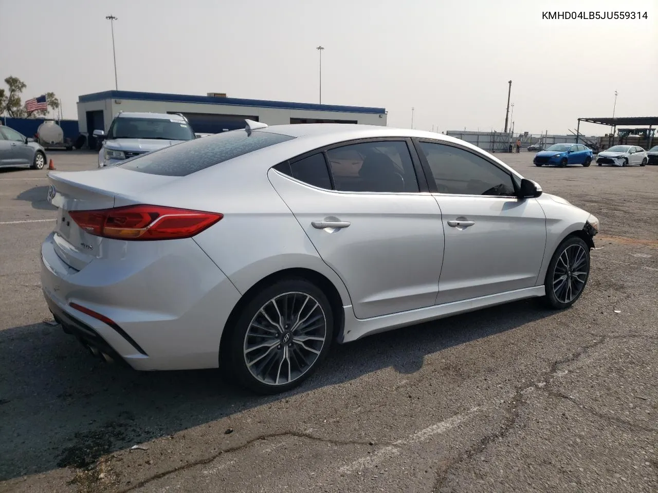 2018 Hyundai Elantra Sport VIN: KMHD04LB5JU559314 Lot: 64637774