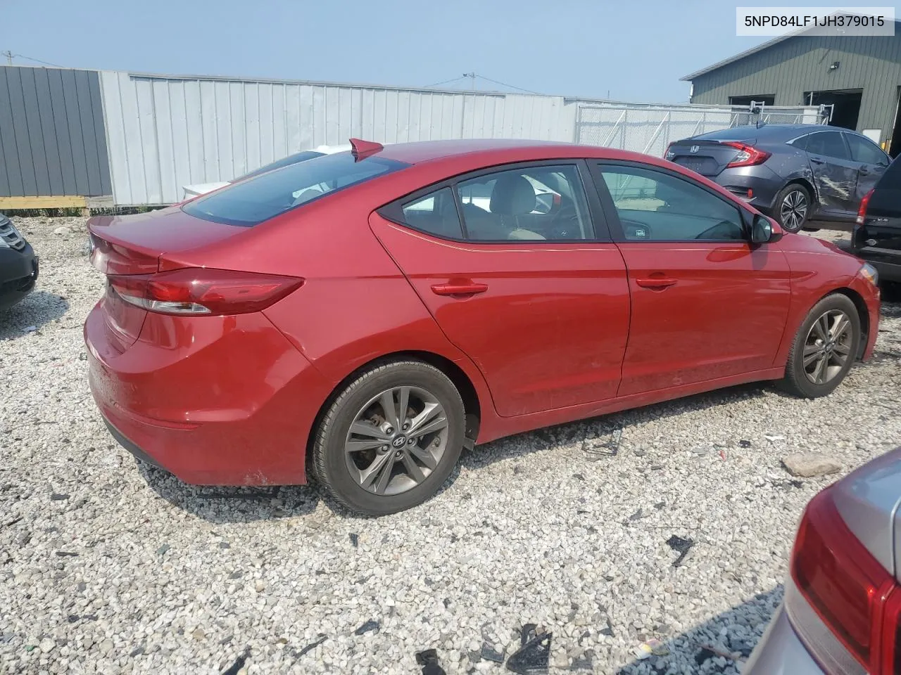 2018 Hyundai Elantra Sel VIN: 5NPD84LF1JH379015 Lot: 65220774