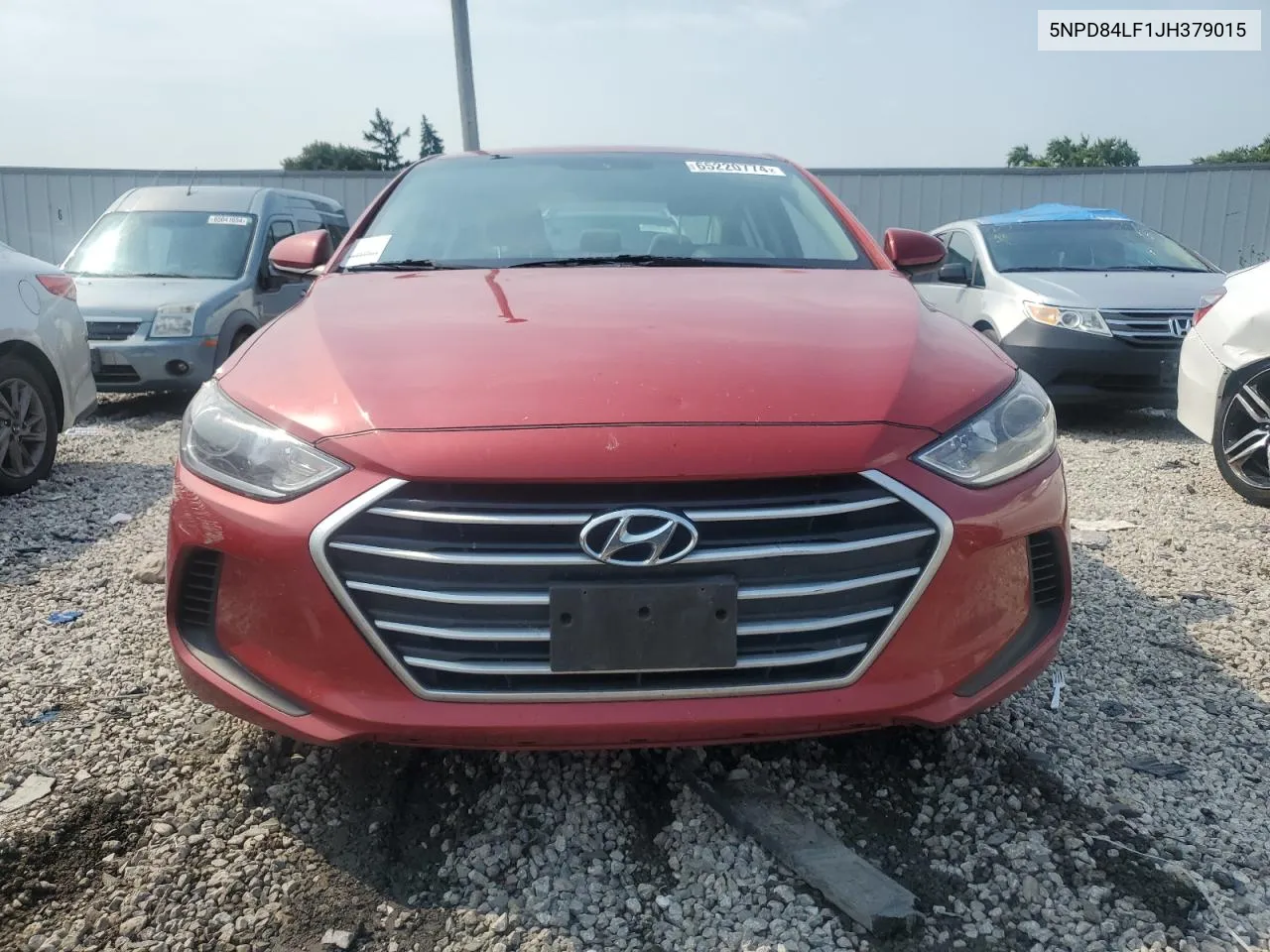 5NPD84LF1JH379015 2018 Hyundai Elantra Sel