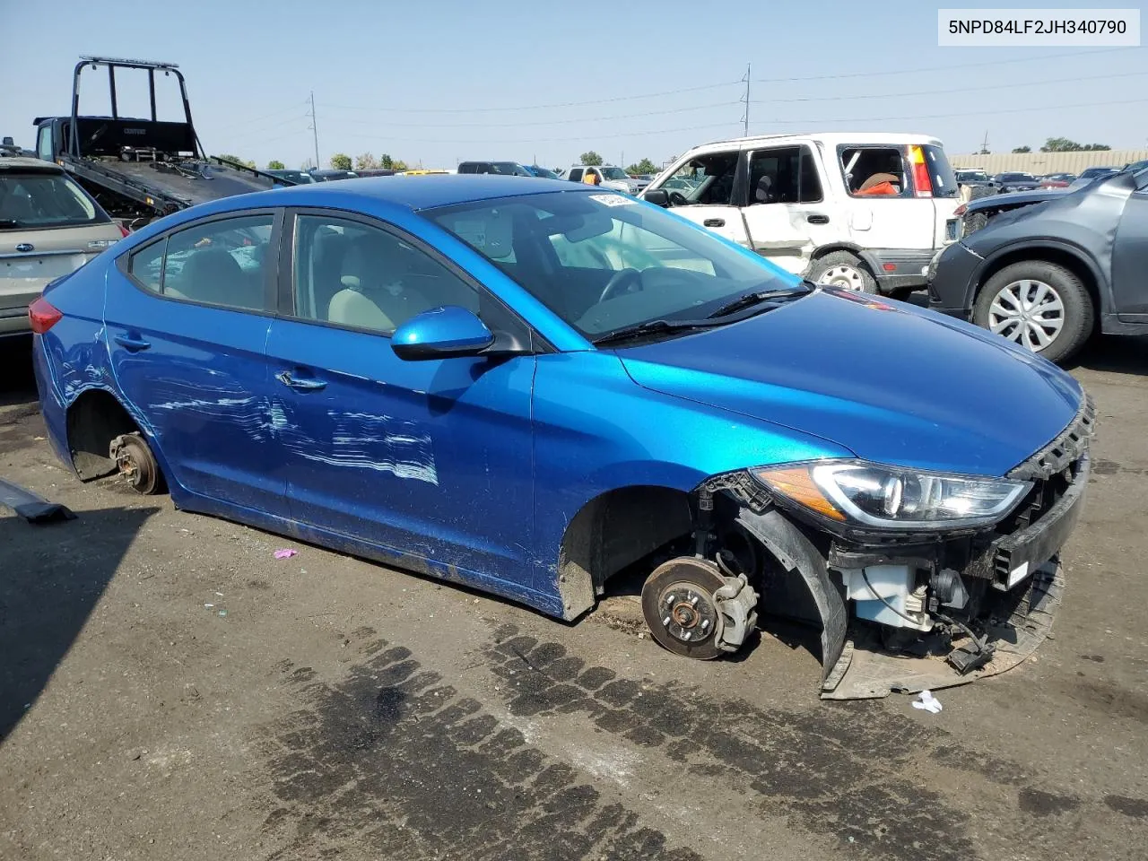 5NPD84LF2JH340790 2018 Hyundai Elantra Sel