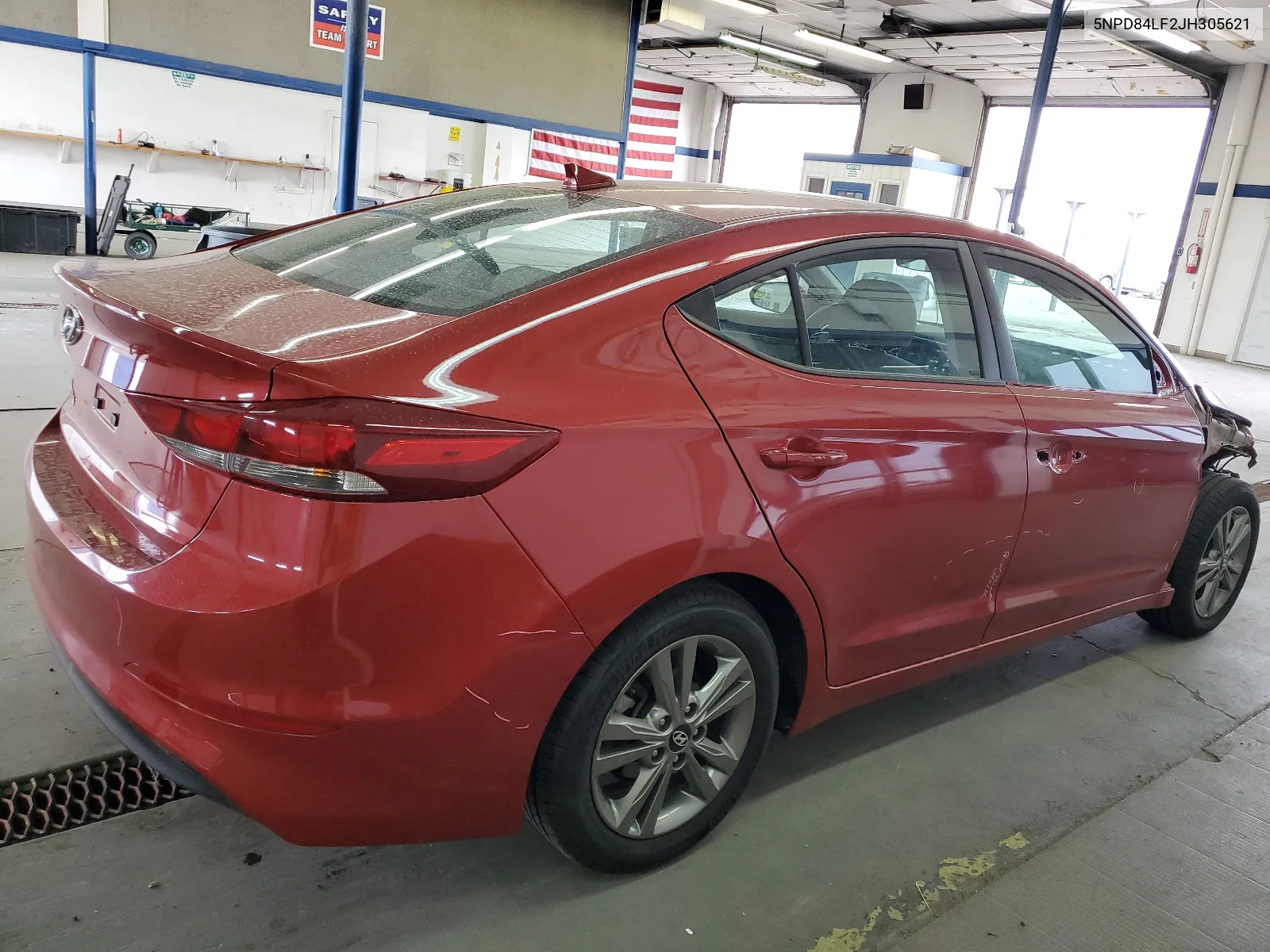 5NPD84LF2JH305621 2018 Hyundai Elantra Sel