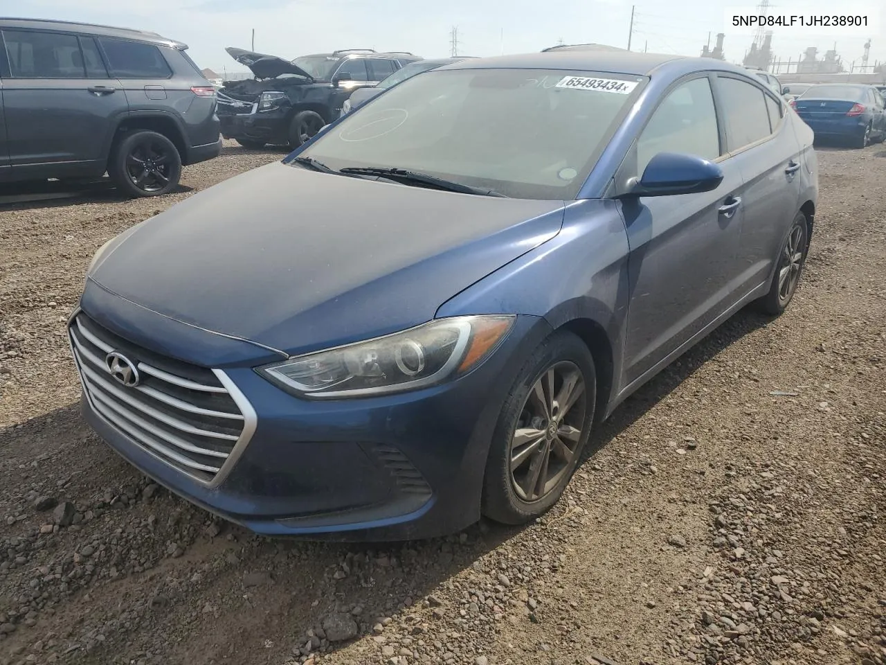 5NPD84LF1JH238901 2018 Hyundai Elantra Sel