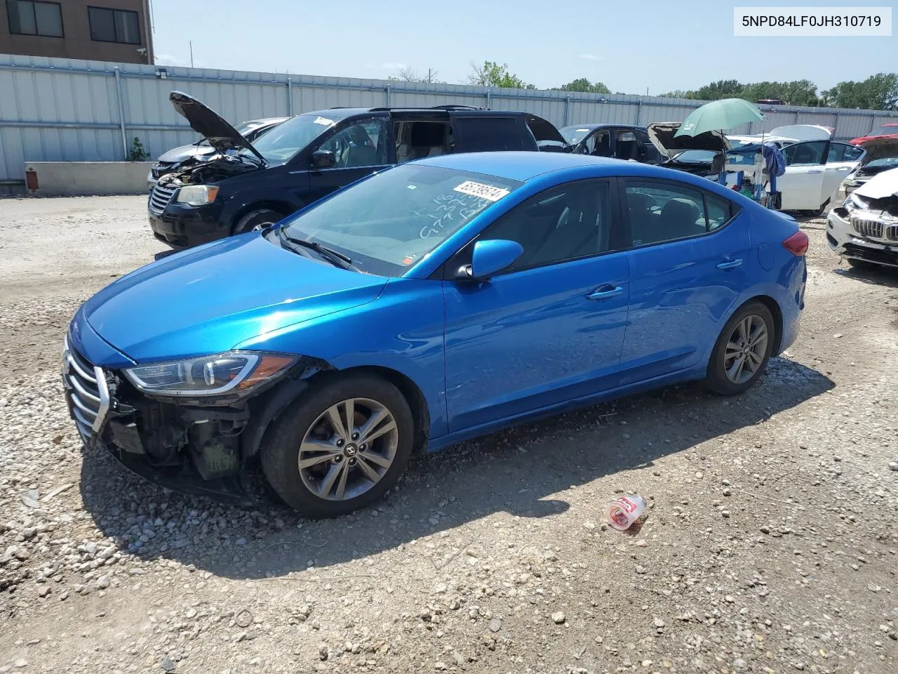 2018 Hyundai Elantra Sel VIN: 5NPD84LF0JH310719 Lot: 65739574