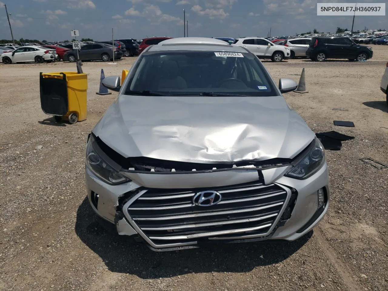 2018 Hyundai Elantra Sel VIN: 5NPD84LF7JH360937 Lot: 65890824