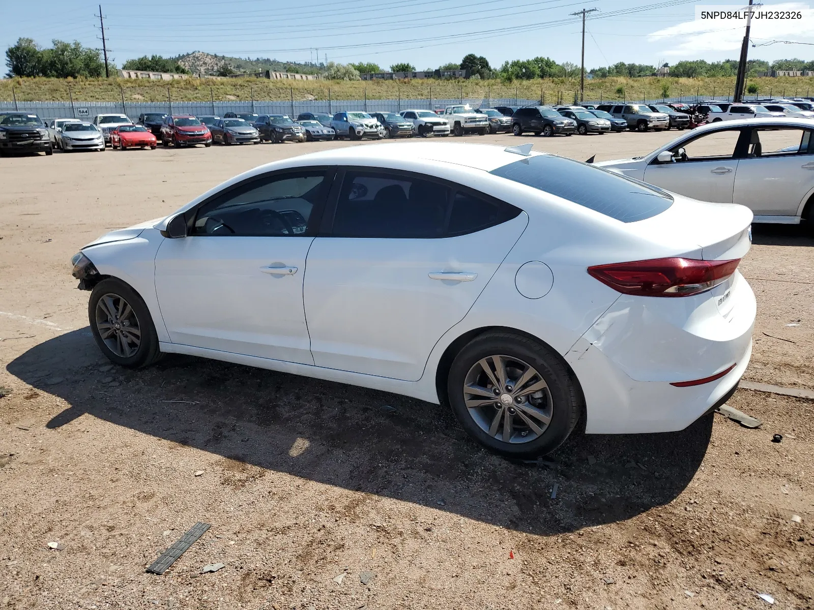 2018 Hyundai Elantra Sel VIN: 5NPD84LF7JH232326 Lot: 66042674