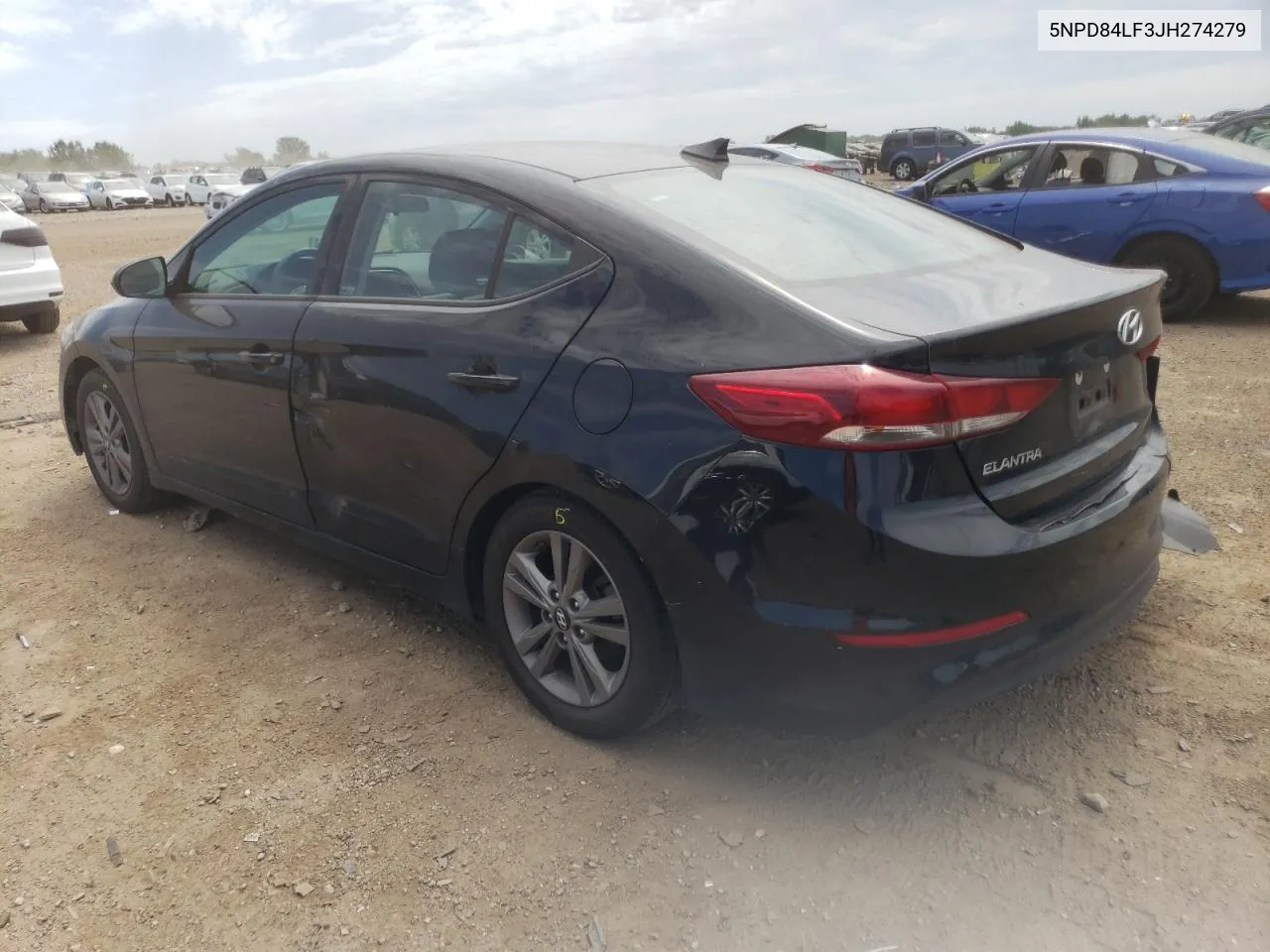 5NPD84LF3JH274279 2018 Hyundai Elantra Sel