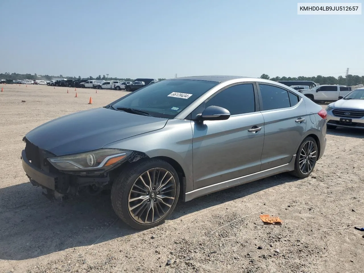 KMHD04LB9JU512657 2018 Hyundai Elantra Sport