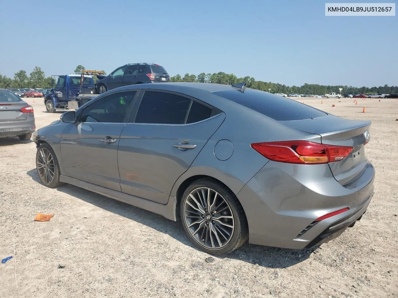 KMHD04LB9JU512657 2018 Hyundai Elantra Sport